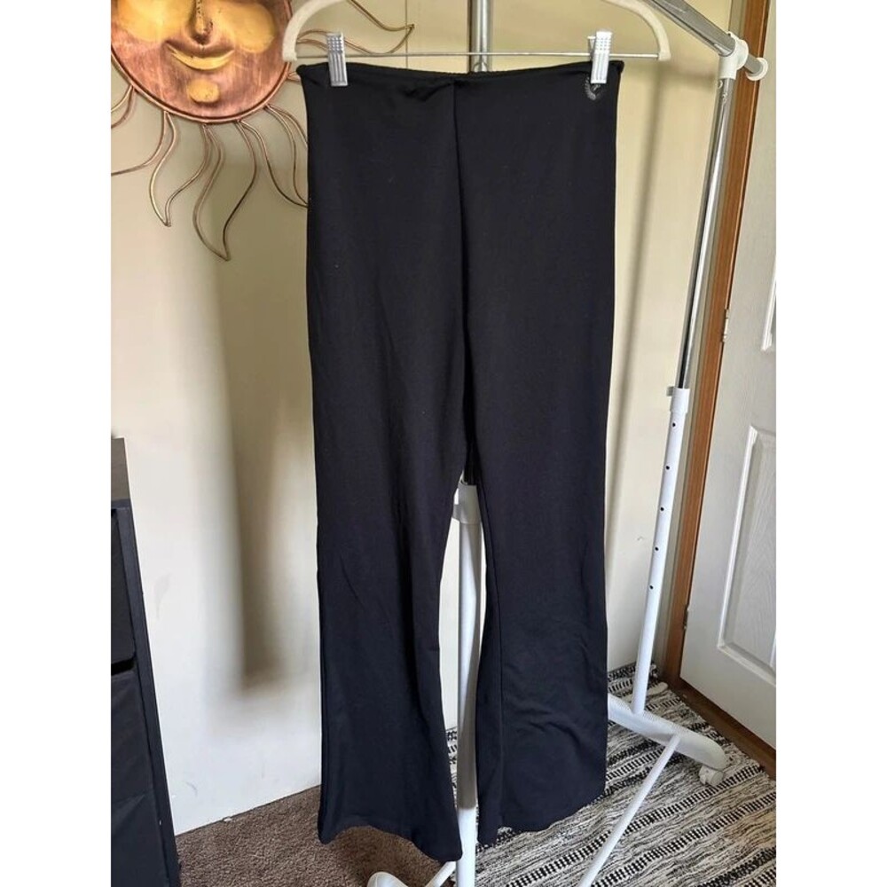 Victoria’s Secret pink black yoga pants large